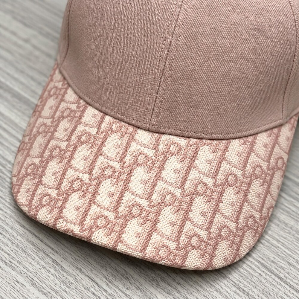 Dior Pink Jacquard Baseball Cap - Picture 6 of 6